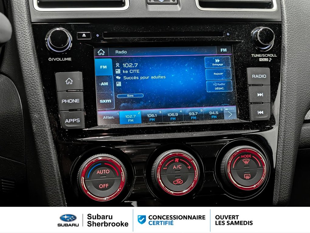 Subaru Wrx Manual 2021 à Sherbrooke, Québec - 11 - w1024h768px