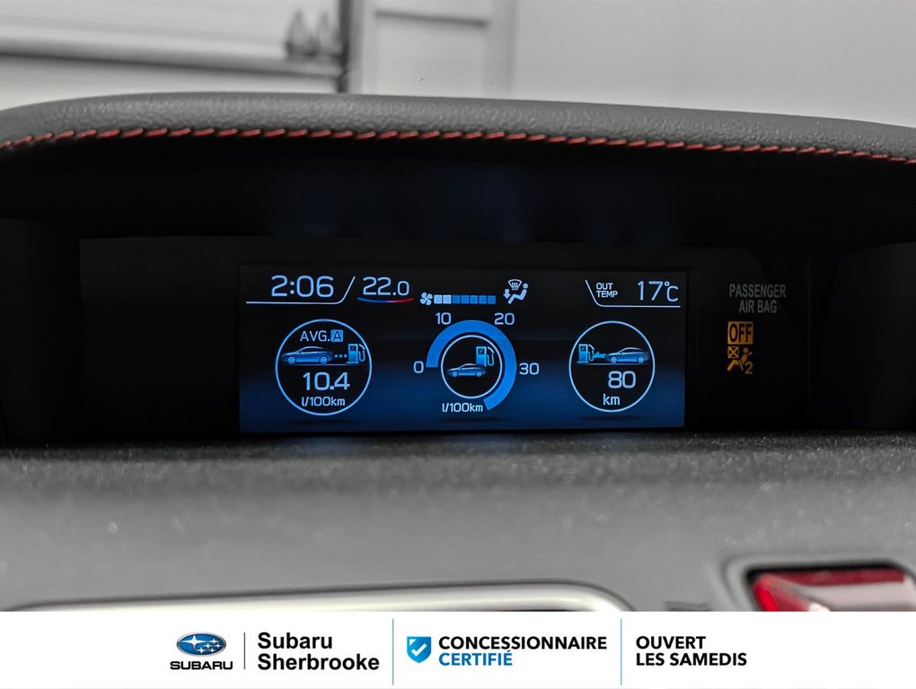 Subaru Wrx Manual 2021 à Sherbrooke, Québec - 12 - w1024h768px