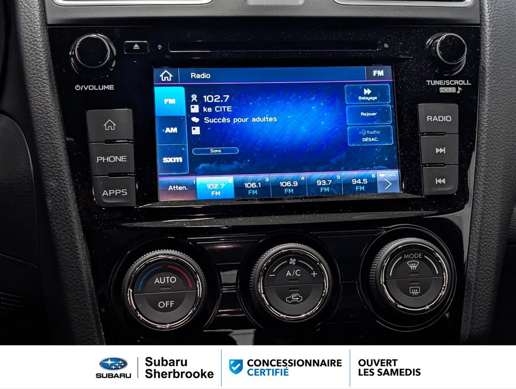 Subaru Wrx Manual 2021 à Sherbrooke, Québec - 10 - w1024h768px