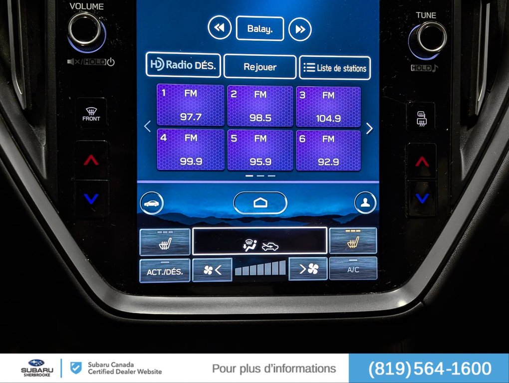 Subaru Wrx Sport-tech/Manual 2022 à Sherbrooke, Québec - 12 - w1024h768px