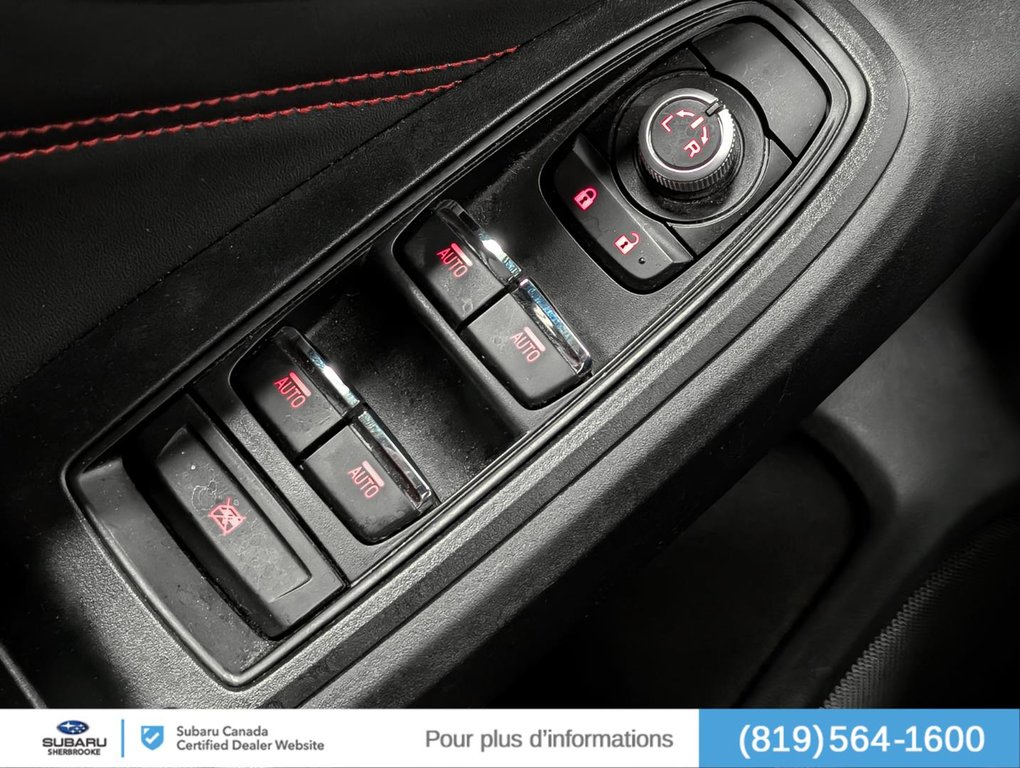 Subaru Wrx Sport-tech/Manual 2022 à Sherbrooke, Québec - 18 - w1024h768px