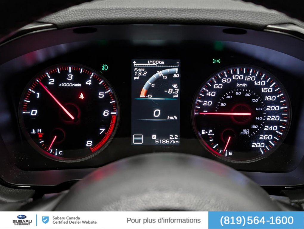 Subaru Wrx Sport-tech/Manual 2022 à Sherbrooke, Québec - 14 - w1024h768px