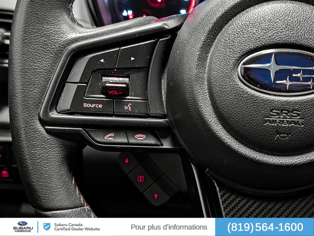 Subaru Wrx Sport-tech/Manual 2022 à Sherbrooke, Québec - 16 - w1024h768px