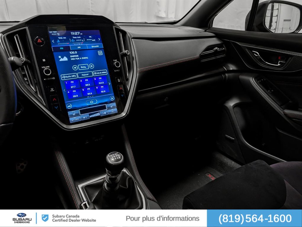 Subaru Wrx Sport-tech/Manual 2022 à Sherbrooke, Québec - 9 - w1024h768px