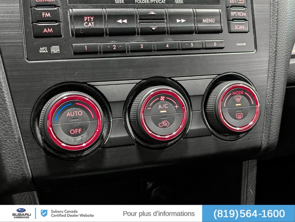 Subaru XV Crosstrek Sport/2.0 2014 à Sherbrooke, Québec - 11 - w1024h768px