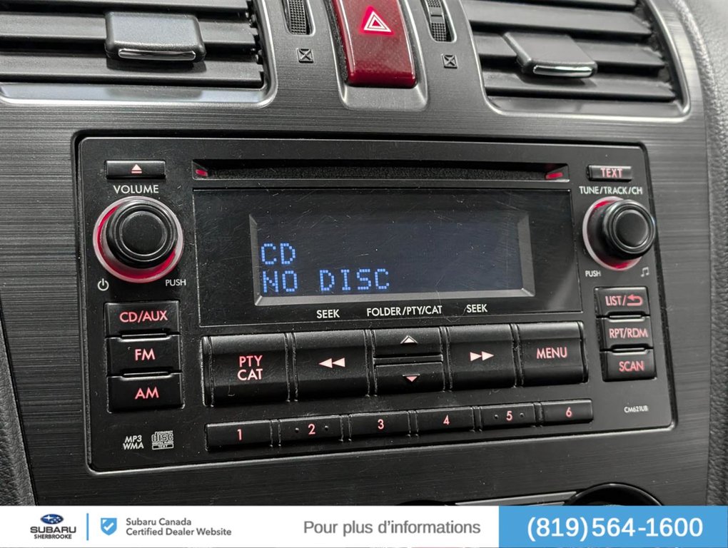 Subaru XV Crosstrek Sport/2.0 2014 à Sherbrooke, Québec - 10 - w1024h768px