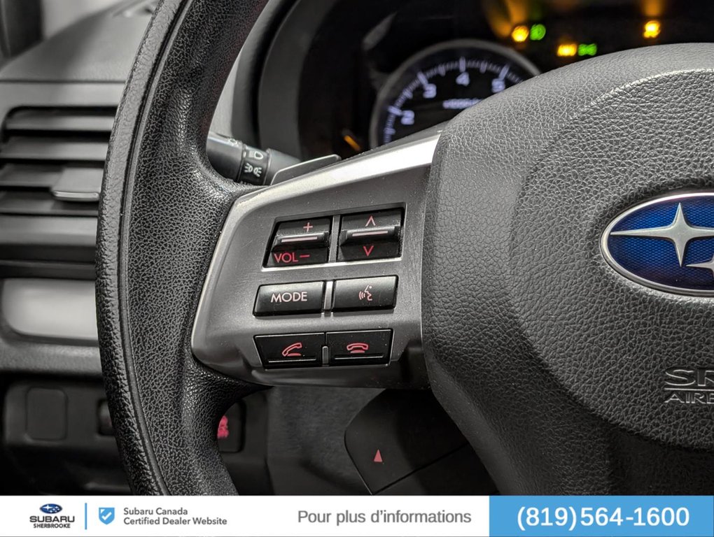 Subaru XV Crosstrek Sport/2.0 2014 à Sherbrooke, Québec - 13 - w1024h768px