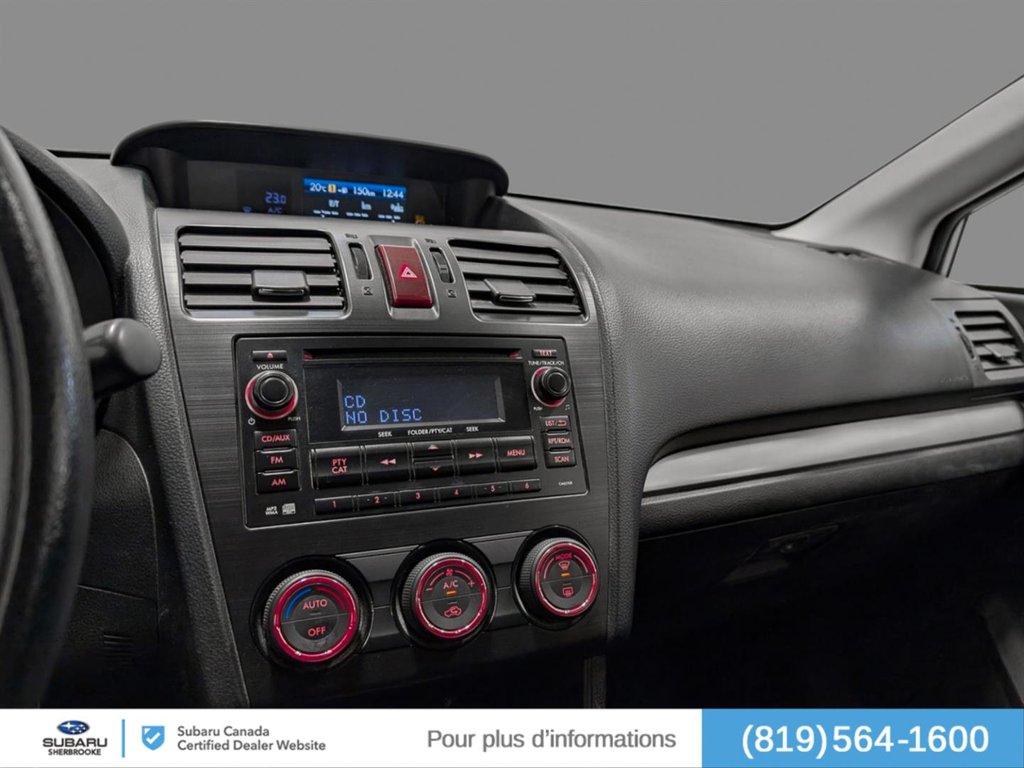 Subaru XV Crosstrek Sport/2.0 2014 à Sherbrooke, Québec - 9 - w1024h768px