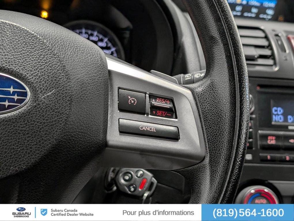 Subaru XV Crosstrek Sport/2.0 2014 à Sherbrooke, Québec - 12 - w1024h768px