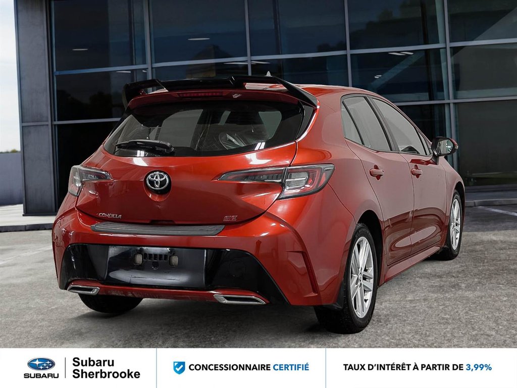 Toyota Corolla Hatchback SE 2019 à Sherbrooke, Québec - 5 - w1024h768px