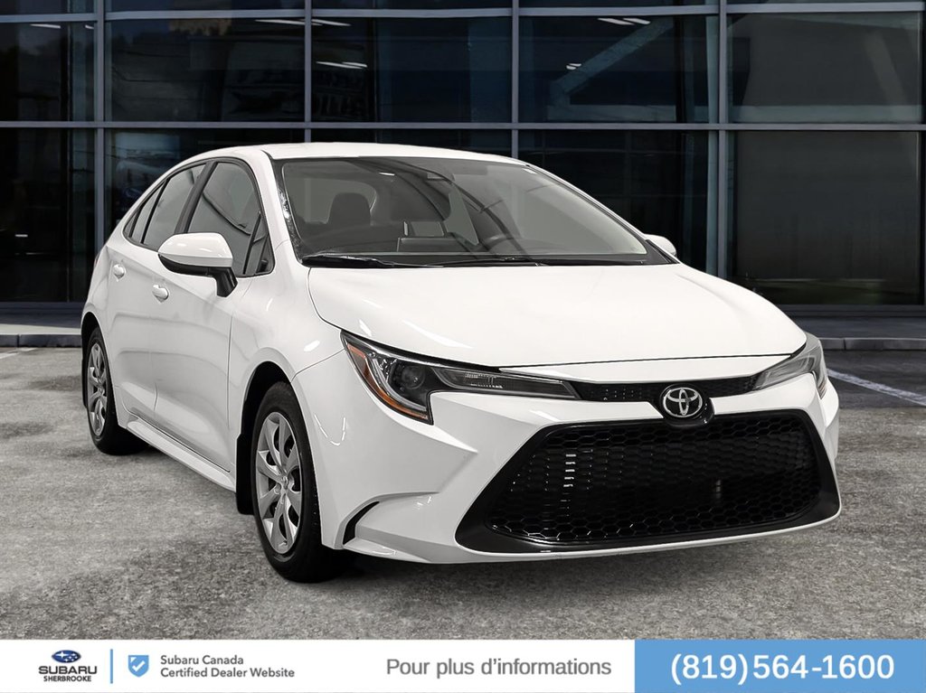 Toyota Corolla  2020 à Sherbrooke, Québec - 2 - w1024h768px