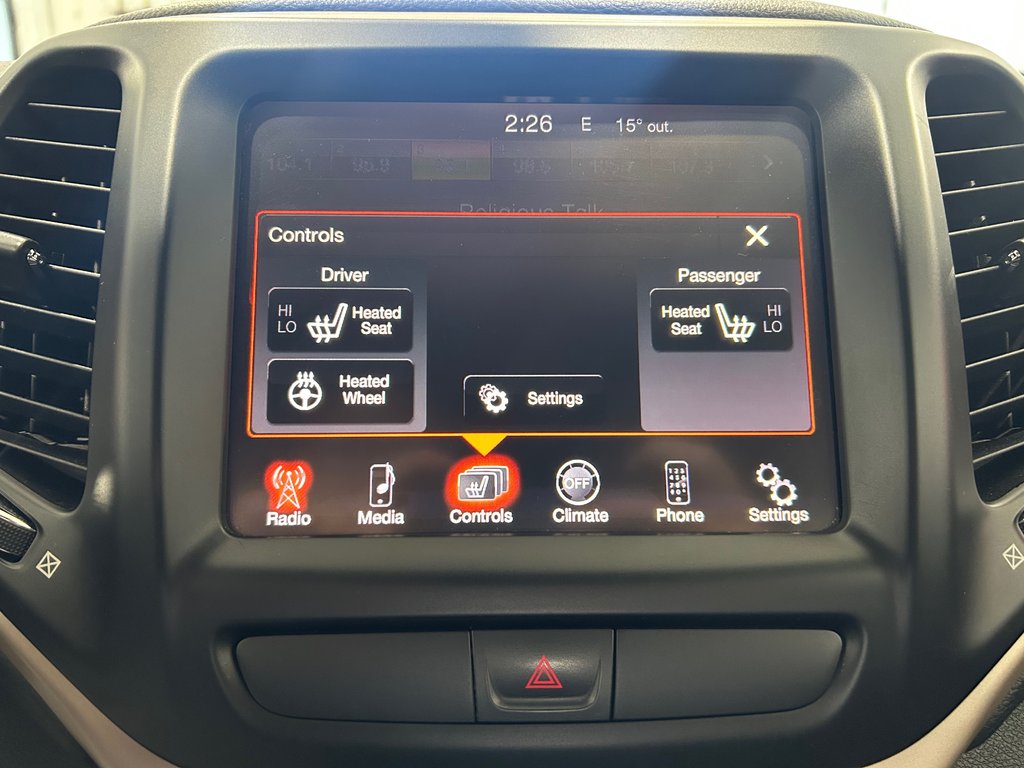 Jeep CHEROKEE North 2015 à Grand-Sault et Edmunston, Nouveau-Brunswick - 15 - w1024h768px