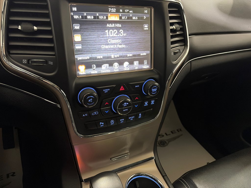 2017 Jeep GRAND CHEROKEE Limited in Grand-Sault and Edmunston, New Brunswick - 21 - w1024h768px