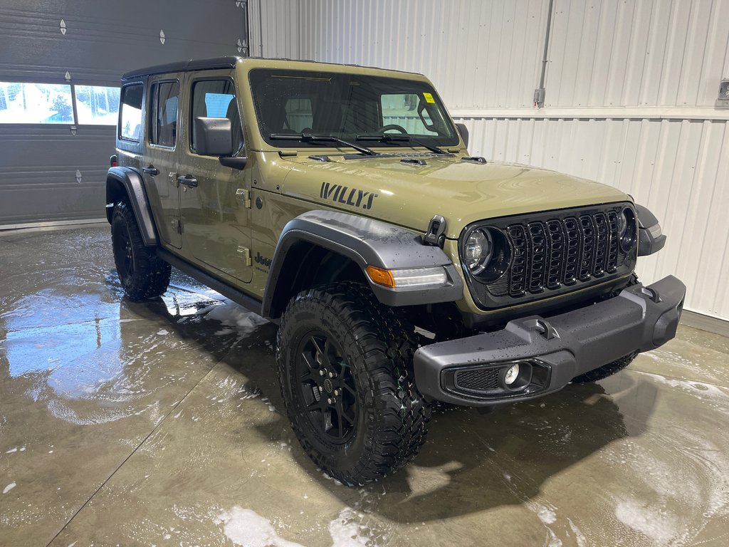 2026 Jeep Wrangler 4-Door WILLYS in Grand-Sault and Edmunston, New Brunswick - 3 - w1024h768px