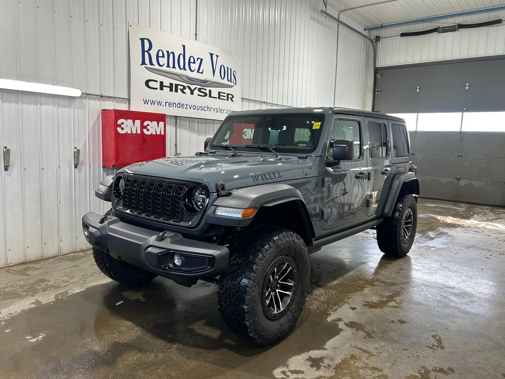 Jeep Wrangler 4-Door WILLYS 2026 à Grand-Sault et Edmunston, Nouveau-Brunswick - 1 - w1024h768px