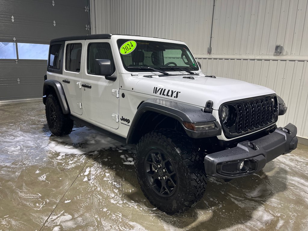 2024 Jeep WRANGLER 4-DOORS SPORT Willys in Grand-Sault and Edmunston, New Brunswick - 3 - w1024h768px