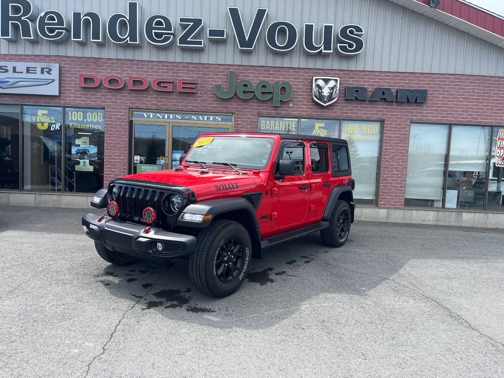 2022  WRANGLER UNLIMITED SPORT Unlimited Willys in Grand-Sault and Edmunston, New Brunswick - 1 - w1024h768px