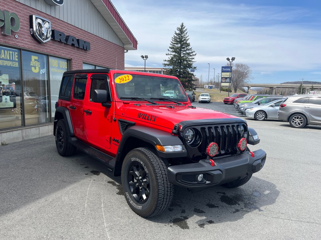 2022  WRANGLER UNLIMITED SPORT Unlimited Willys in Grand-Sault and Edmunston, New Brunswick - 3 - w1024h768px