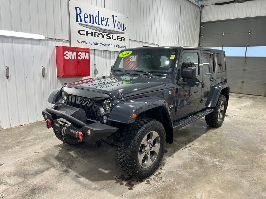 2016 Jeep WRANGLER Sahara in Grand-Sault and Edmunston, New Brunswick - 1 - w1024h768px