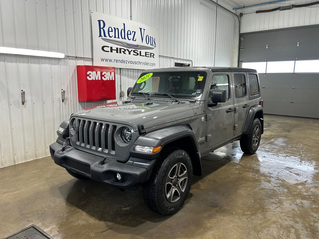 Jeep Wrangler SPORT 2021 à Grand-Sault et Edmunston, Nouveau-Brunswick - 1 - w1024h768px