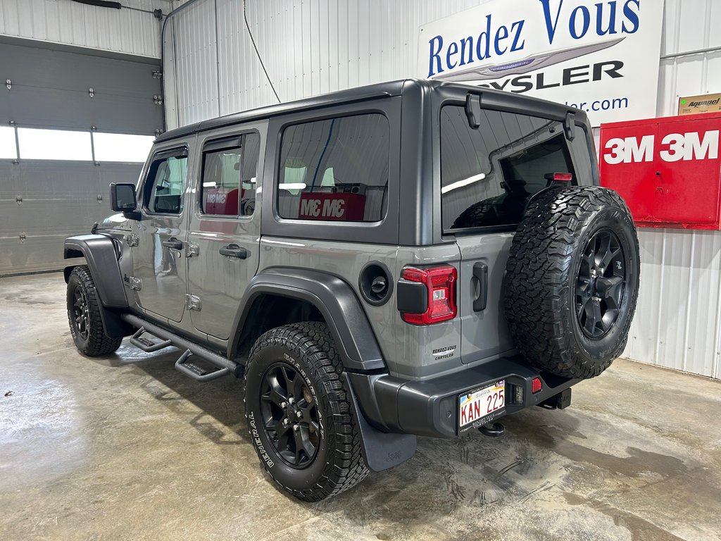 2021 Jeep WRANGLER Unlimited Willys in Grand-Sault and Edmunston, New Brunswick - 5 - w1024h768px