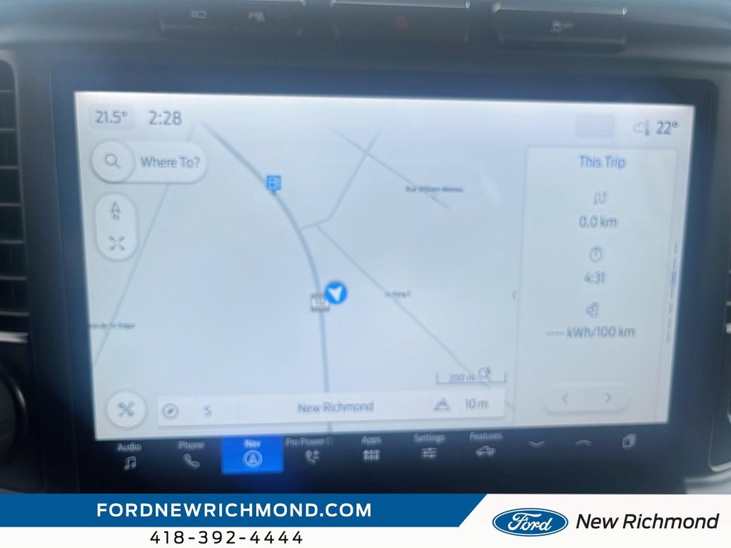 Ford F-150 Lightning XLT cabine SuperCrew 4RM caisse de 5,5 pi 2022 à New Richmond, Québec - 17 - w1024h768px