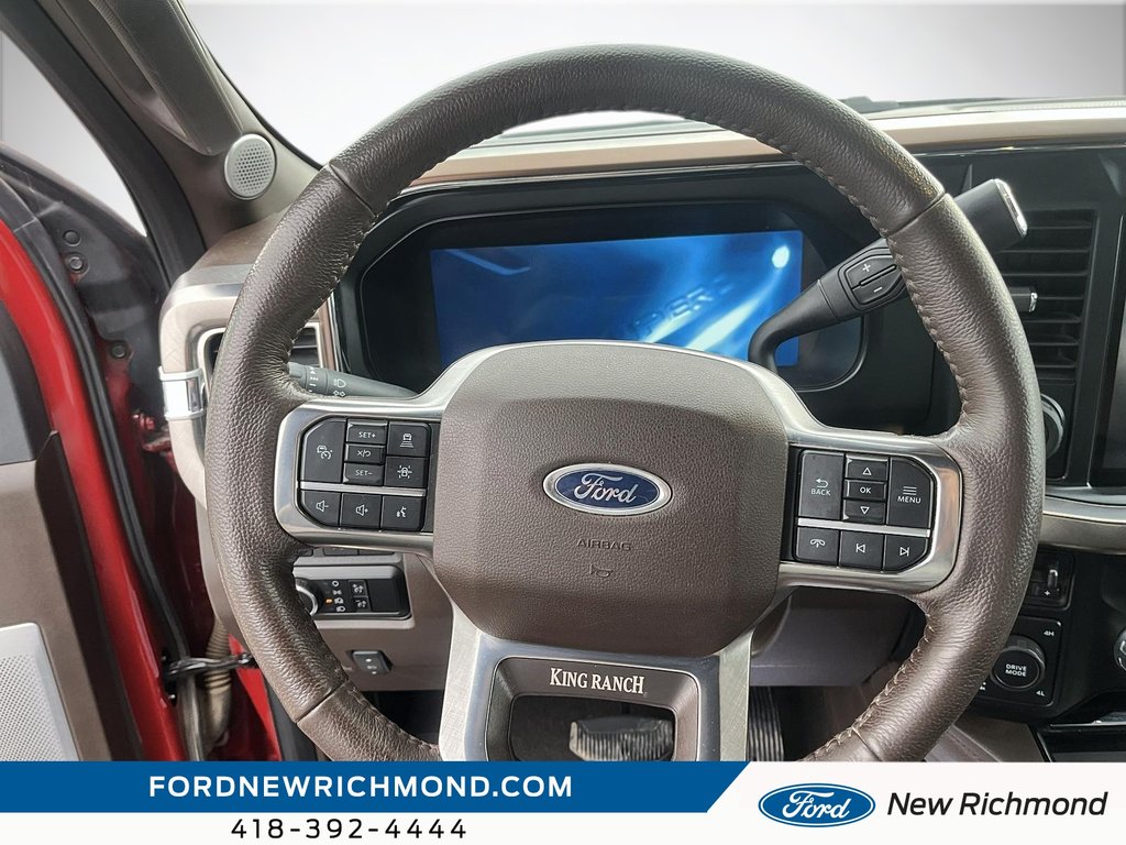 Ford Super Duty F-350 SRW King Ranch cabine 6 places 4RM caisse de 6,75 pi 2023 à New Richmond, Québec - 18 - w1024h768px