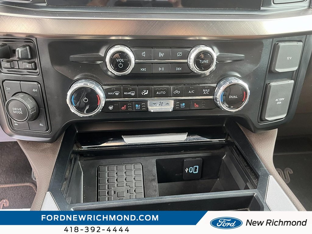 Ford Super Duty F-350 SRW King Ranch cabine 6 places 4RM caisse de 6,75 pi 2023 à New Richmond, Québec - 20 - w1024h768px