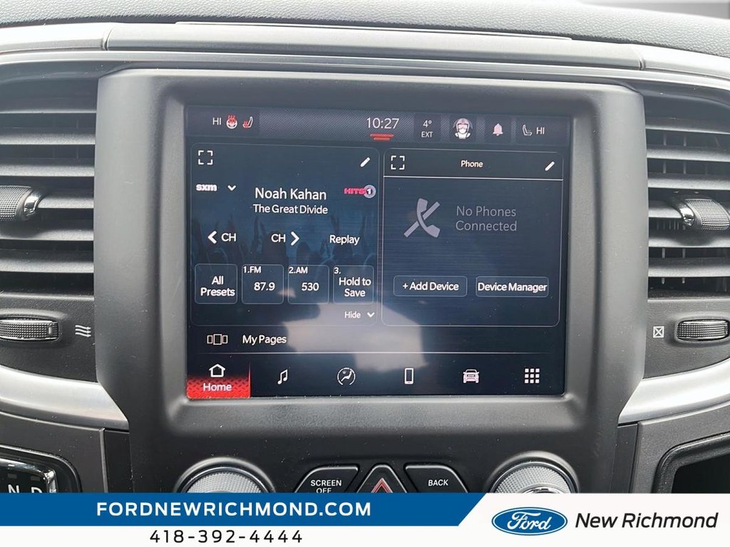 2022 Ram 1500 Classic Warlock cabine d'équipe 4x4 caisse de 5 pi 7 po in New Richmond, Quebec - 23 - w1024h768px