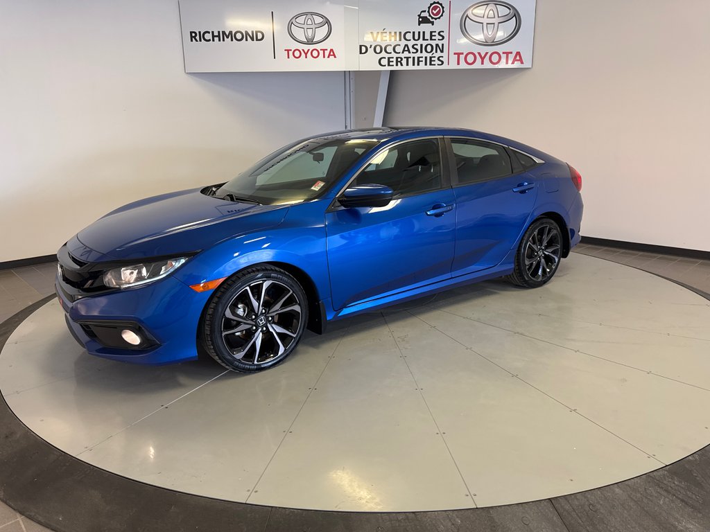 2019 Honda Civic Sedan Sport *BALANCE DE GARANTIE PROLONGÉE* in Richmond, Quebec - 3 - w1024h768px