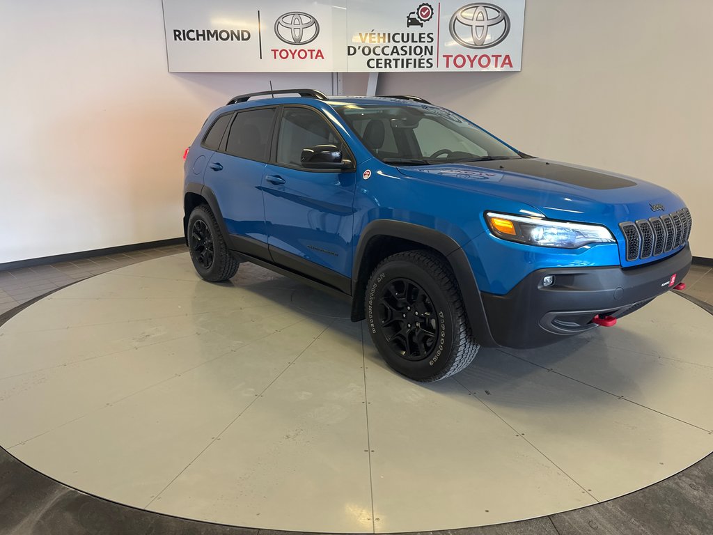 Jeep Cherokee Trailhawk Elite *TRÈS BAS KILOMÉTRAGE* 2022 à Richmond, Québec - 12 - w1024h768px
