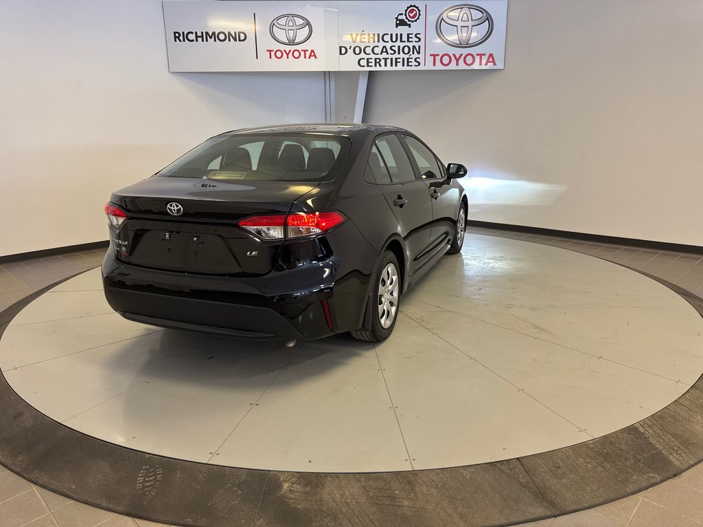 Toyota Corolla LE *TRÈS BEAU VÉHICULE* 2022 à Richmond, Québec - 9 - w1024h768px
