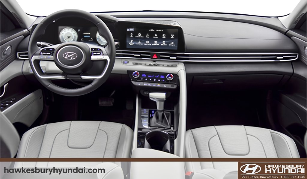 2026 Hyundai Elantra Luxury Two-Tone Interior in Hawkesbury, Ontario - 9 - w1024h768px