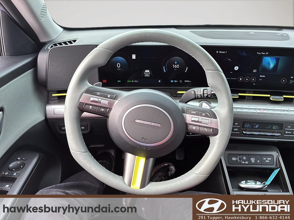 2025 Hyundai Kona Electric Preferred w/Ultimate Package Green Interior in Hawkesbury, Ontario - 12 - w1024h768px