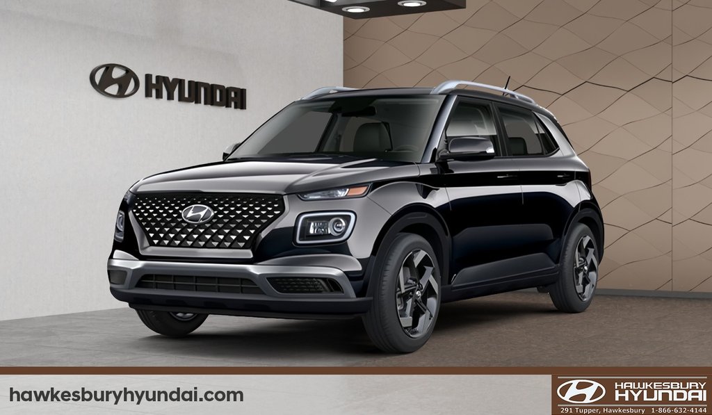 2026 Hyundai Venue Ultimate - Black interior in Hawkesbury, Ontario - 1 - w1024h768px