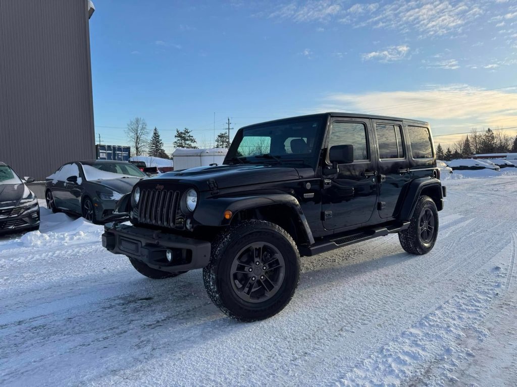 2017 Jeep Wrangler Unlimited 75th Anniversary in Hawkesbury, Ontario - 2 - w1024h768px