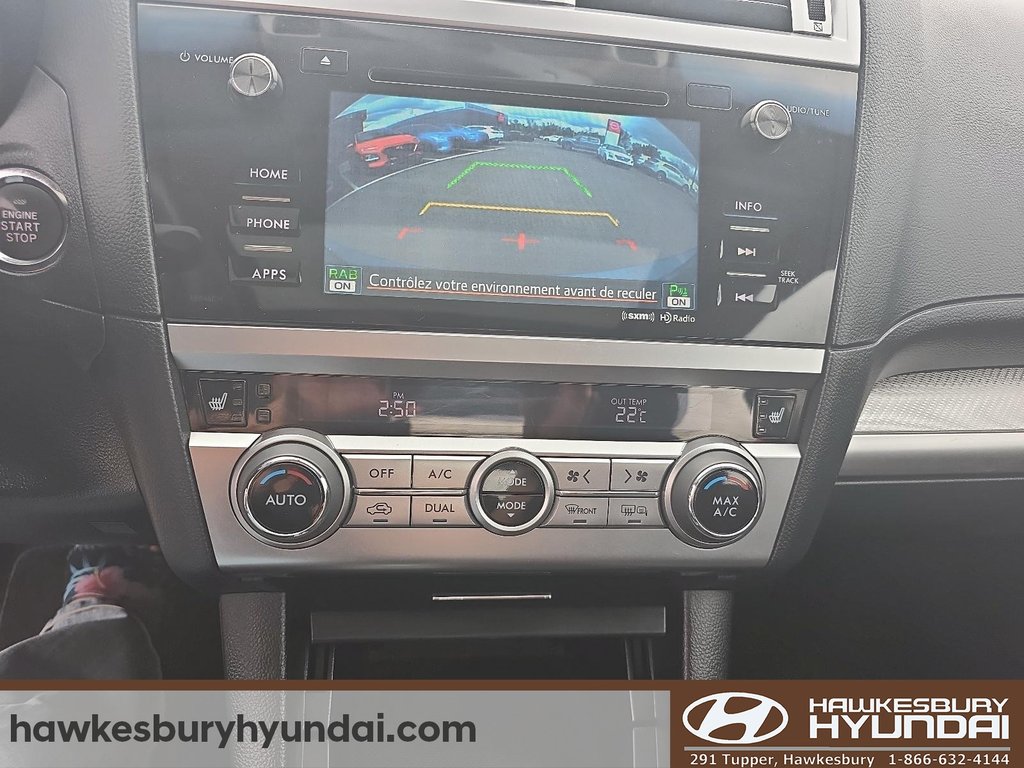 2017 Subaru Legacy 2.5i w/Touring & Tech Pkg in Hawkesbury, Ontario - 22 - w1024h768px