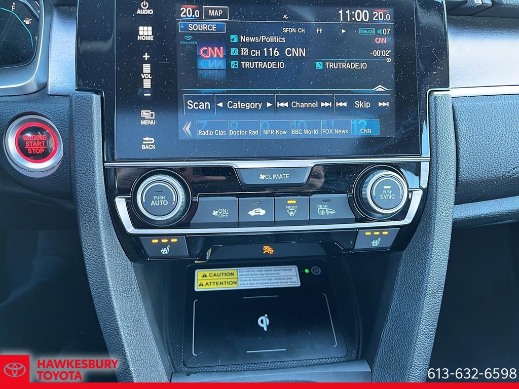 2018 Honda Civic Sedan Touring in Hawkesbury, Ontario - 17 - w1024h768px