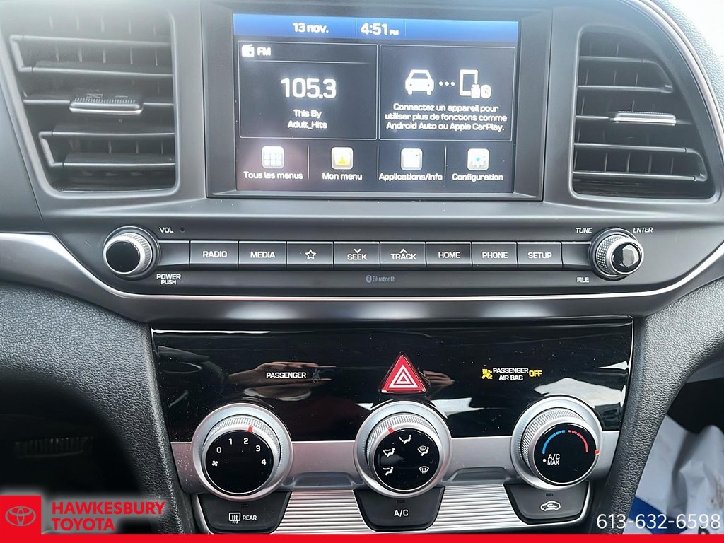 2020 Hyundai Elantra Preferred in Hawkesbury, Ontario - 12 - w1024h768px
