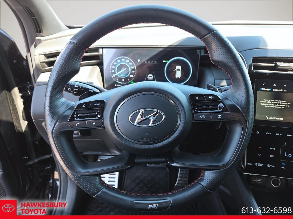2024 Hyundai Tucson Hybrid N-Line AWD in Hawkesbury, Ontario - 14 - w1024h768px