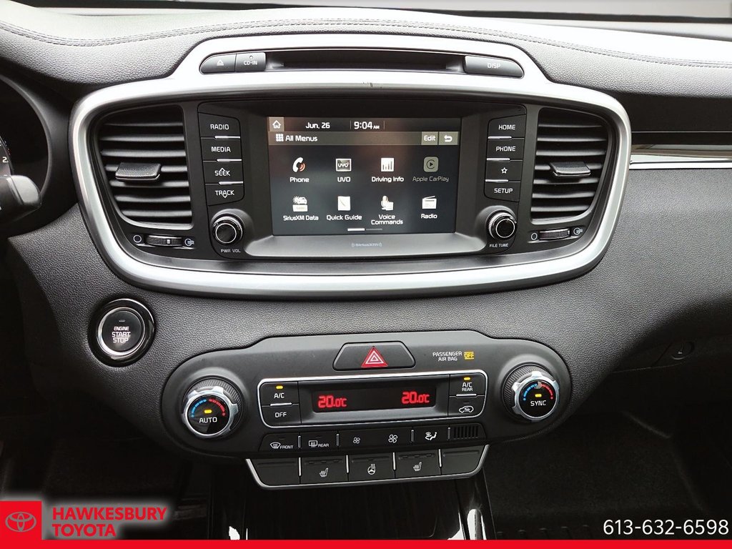 2019 Kia Sorento EX V6 CUIR TOIT PANO in Hawkesbury, Ontario - 16 - w1024h768px