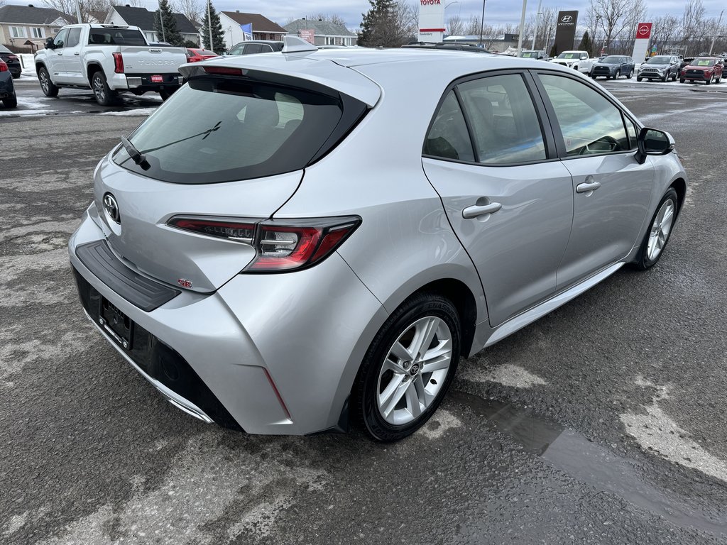 2019  Corolla Hatchback SE ONE OWNER ECP 84/200,000KM MAGS TOYOTA CERT in Hawkesbury, Ontario - 4 - w1024h768px