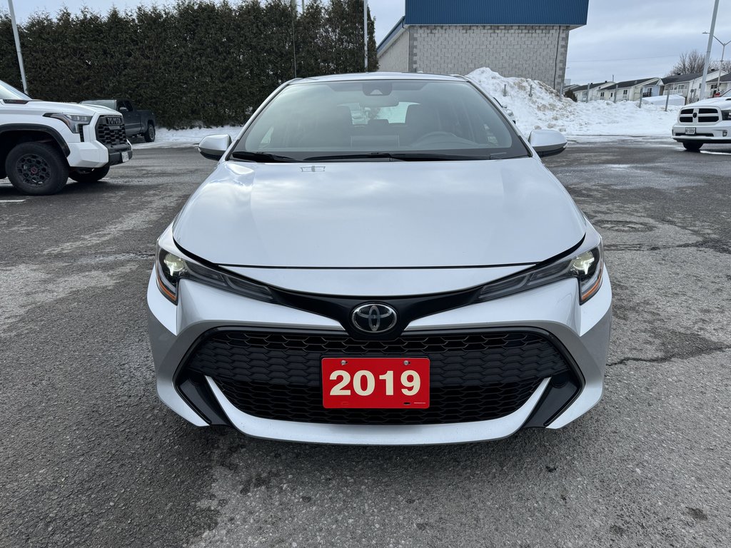 2019  Corolla Hatchback SE ONE OWNER ECP 84/200,000KM MAGS TOYOTA CERT in Hawkesbury, Ontario - 6 - w1024h768px