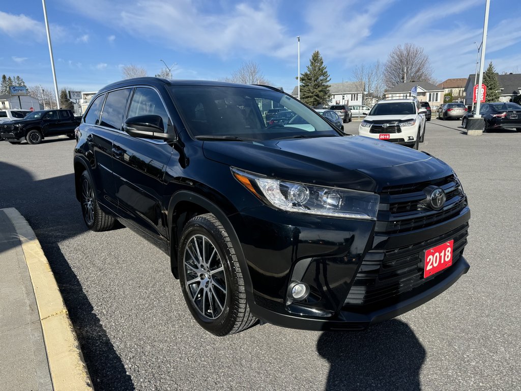 2018  Highlander SE AWD V6 ECP 1 YEAR OR 35000 KM 7PASS LEATHER NAV in Hawkesbury, Ontario - 5 - w1024h768px