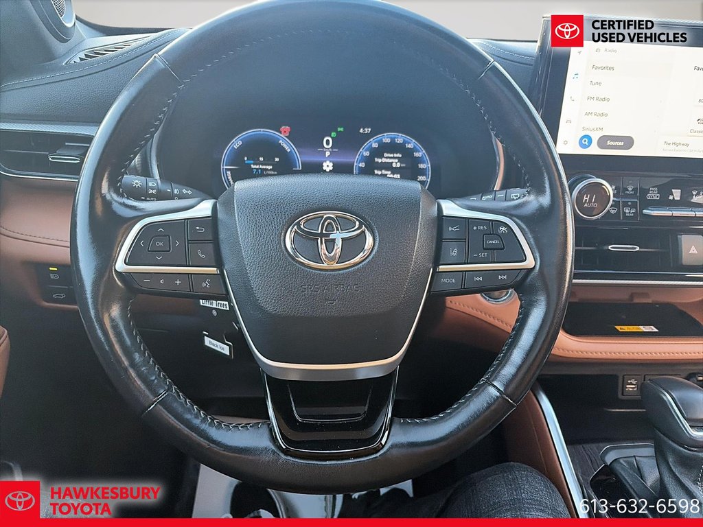 Toyota Highlander Hybrid Limited PLATINUM 2023 à Hawkesbury, Ontario - 10 - w1024h768px