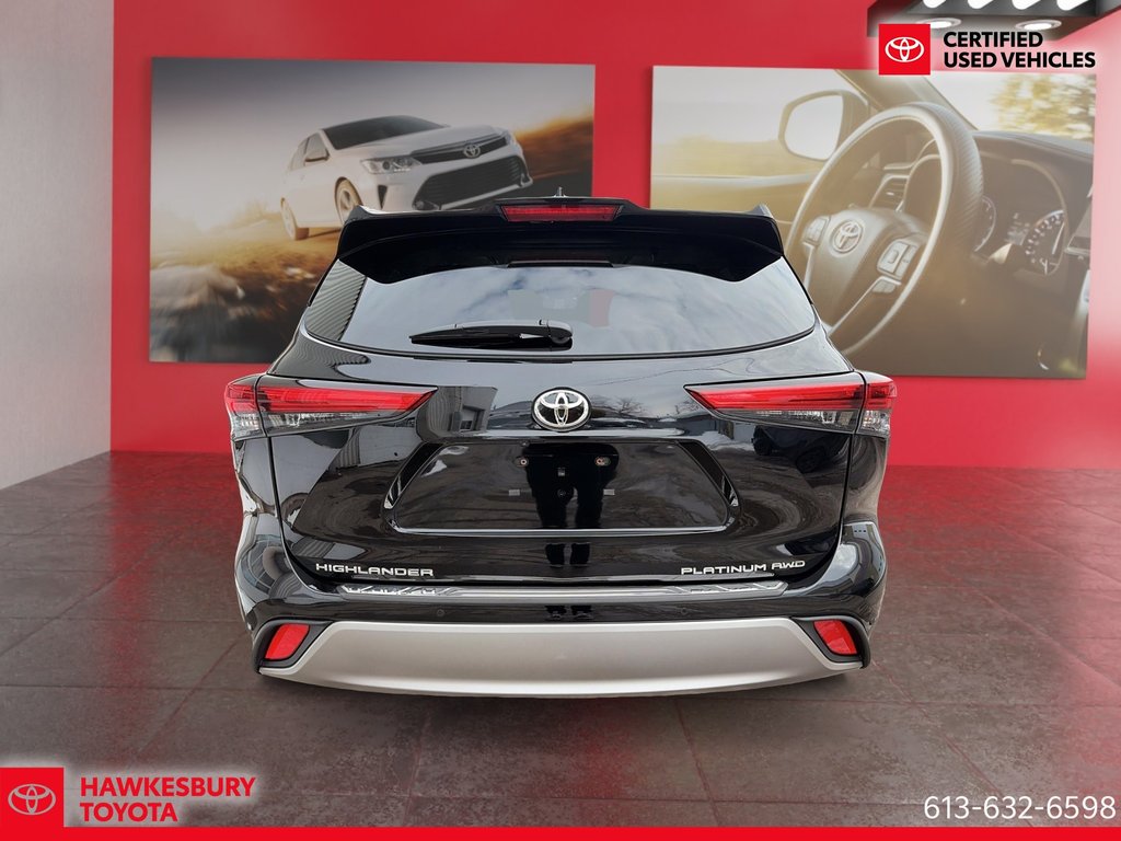 2023 Toyota Highlander LIMITED PLATINUM in Hawkesbury, Ontario - 4 - w1024h768px