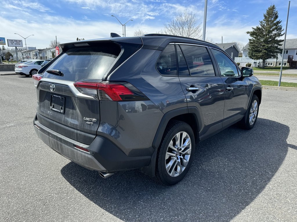 2019  RAV4 LIMITED AWD ONE OWNER LEATHER NAV ROOF MAGS in Hawkesbury, Ontario - 4 - w1024h768px
