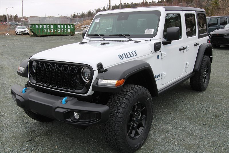 2024  Wrangler 4xe Willys in St. John's, Newfoundland and Labrador - 1 - w1024h768px