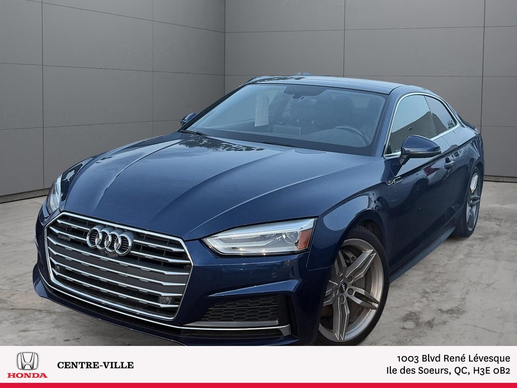 2018 Audi A5 Coupe Progressiv in Montreal, Quebec - 1 - w1024h768px