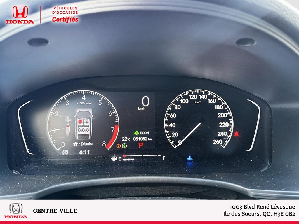 2022 Honda Civic Sedan Sport in Montreal, Quebec - 9 - w1024h768px